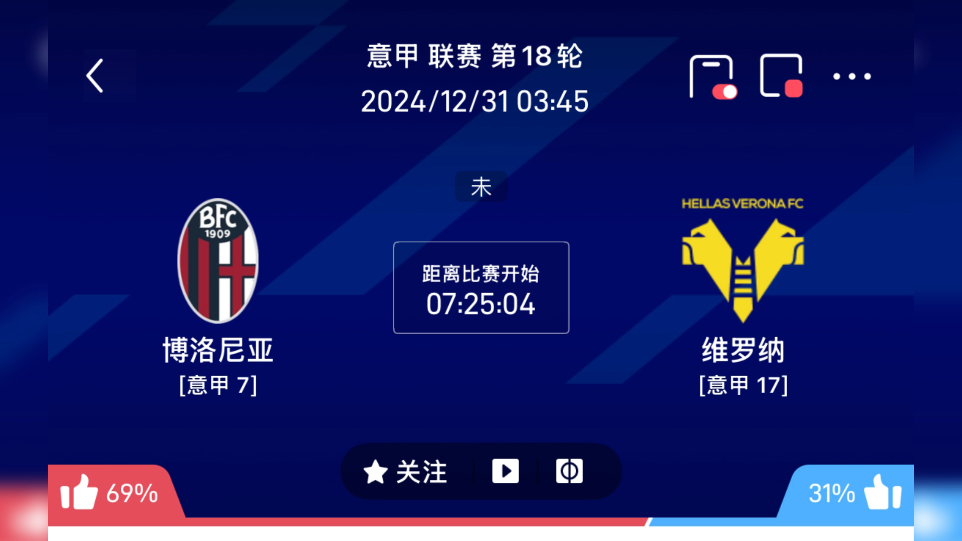 博洛尼亚主场逼平桑普多利亚,联赛前景蒙上阴影 博洛尼亚主场逼平桑普多利亚,联赛前景蒙上阴影