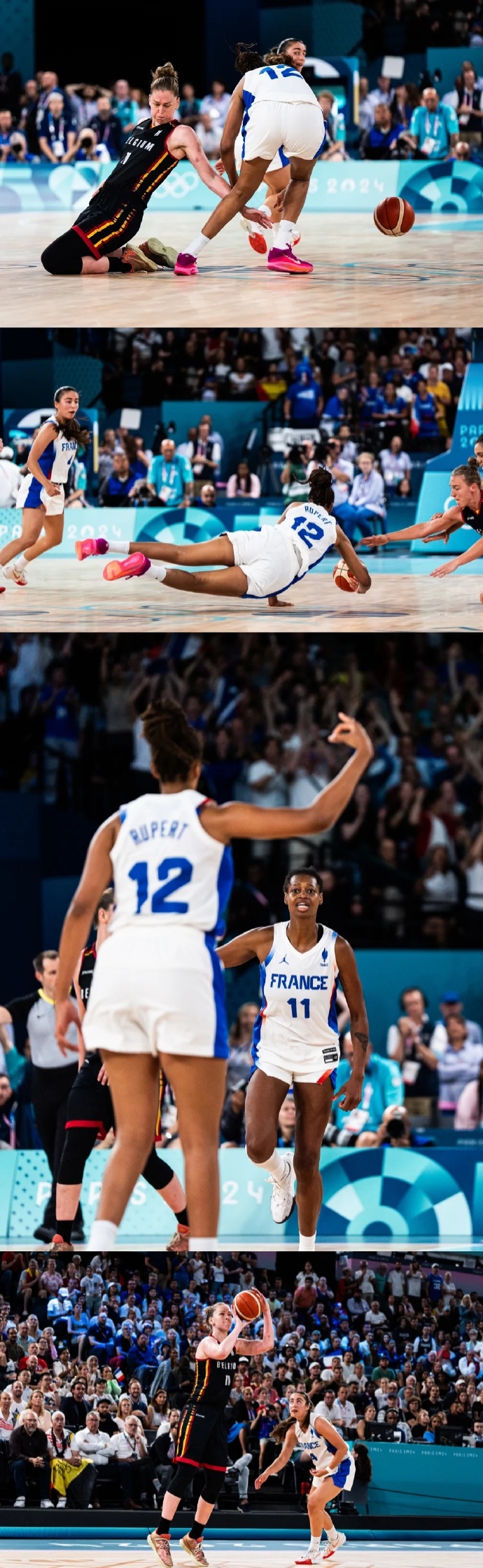 欧洲女篮联赛半决赛上演惊险一幕