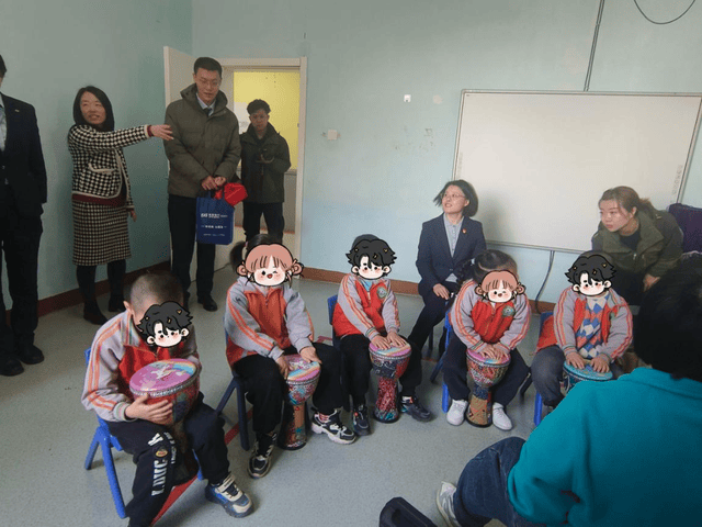 队长出席公益活动，为残障儿童送去关爱